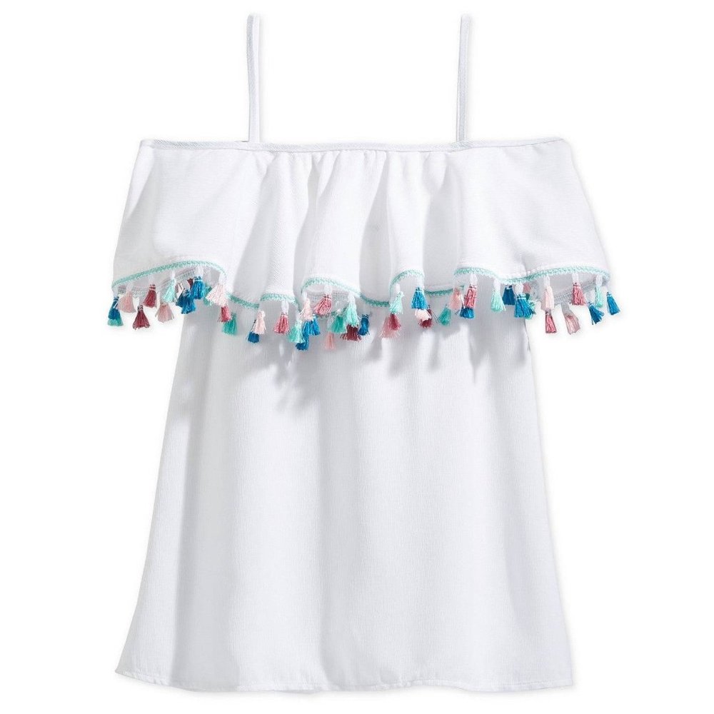 Summer Crush Big Girls Crinkle Cover-Up